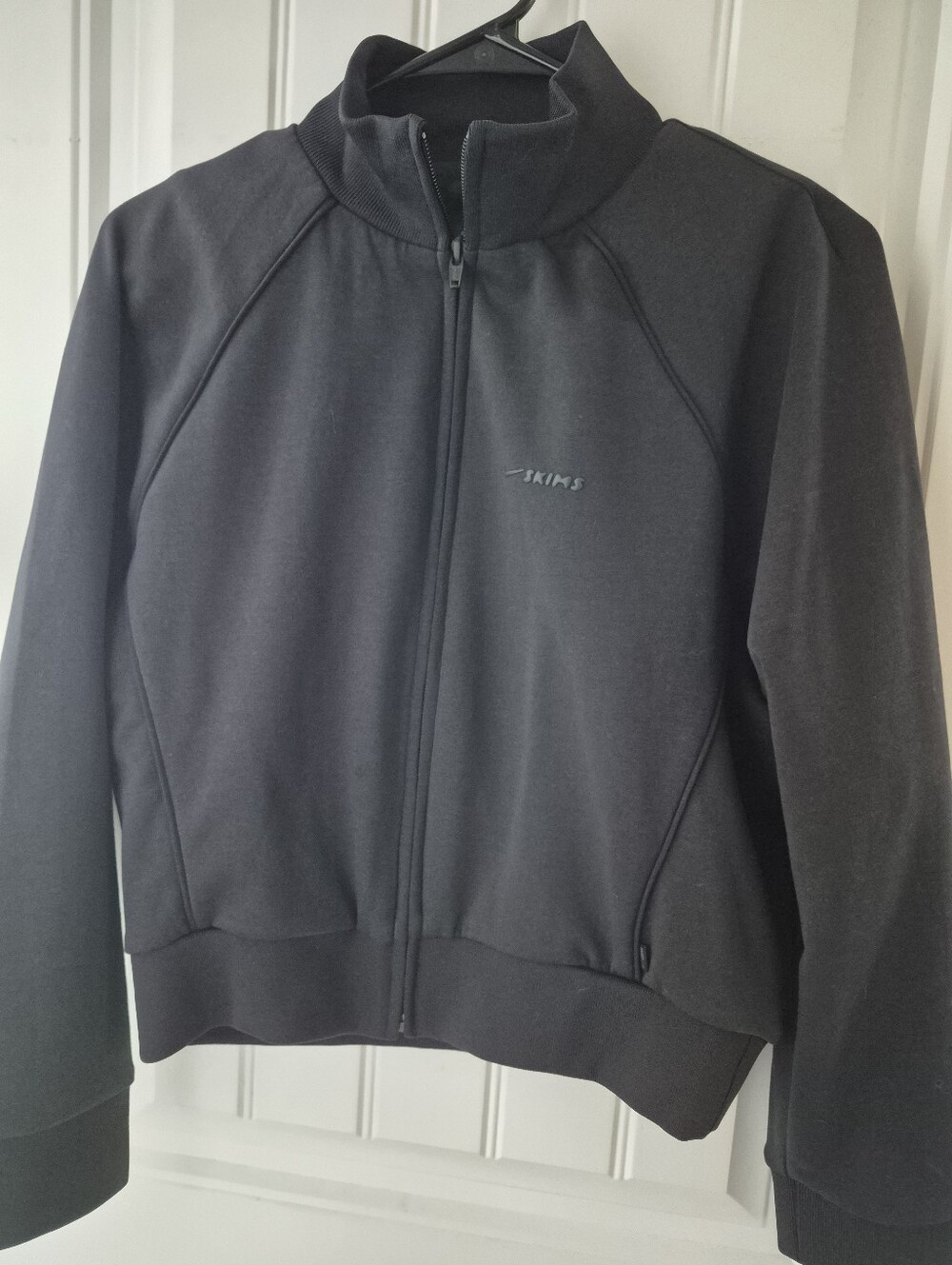 NWOT Nike/Skims Women's Black Cropped Jacket